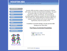 Tablet Screenshot of houstonaba.com